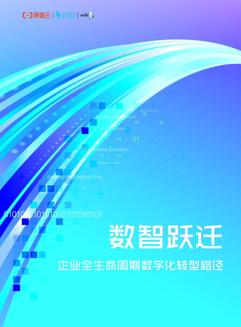 阿里云：数智跃迁-企业全生命周期数字化转型路径（2023）.pdf_第1页