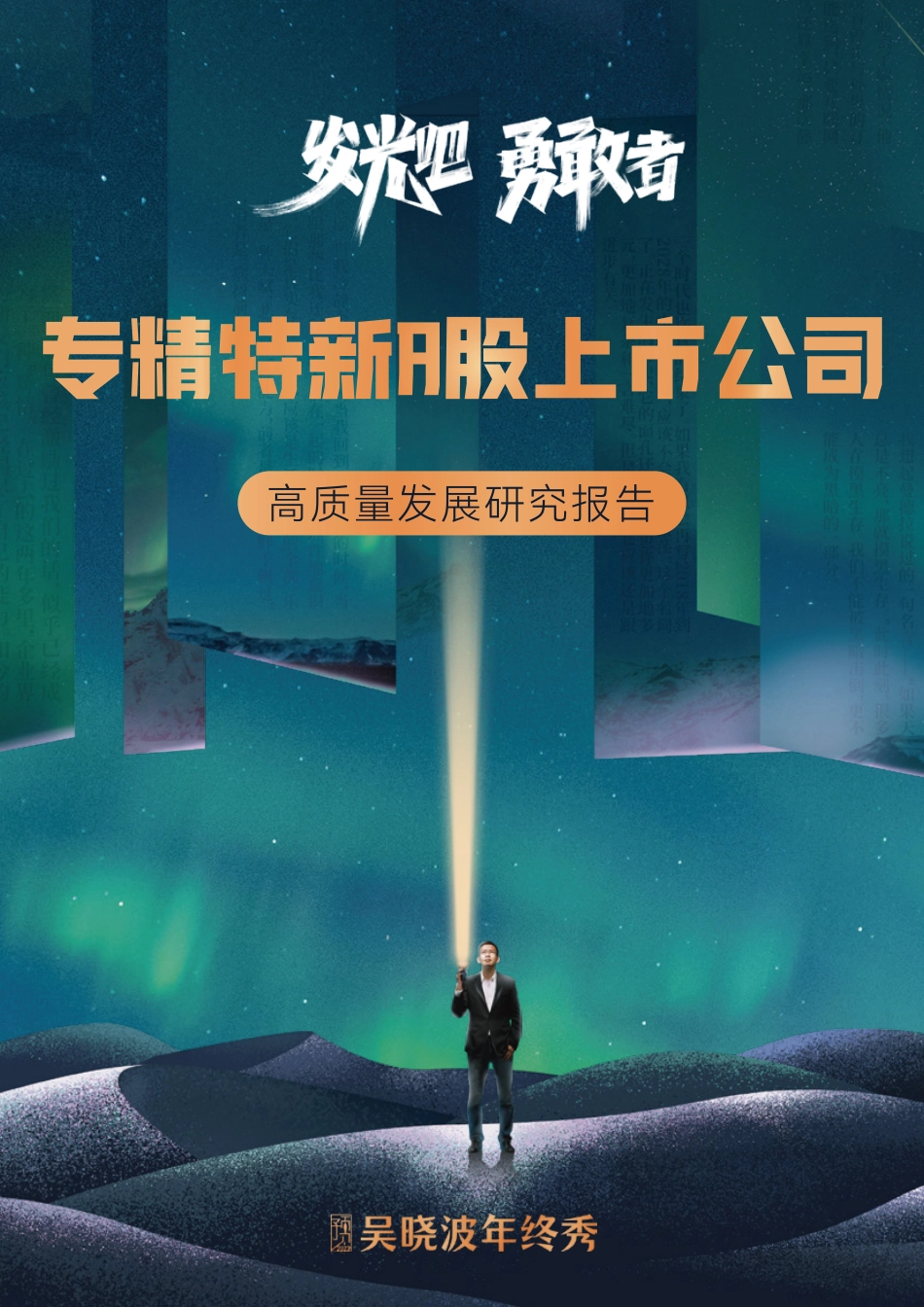 专精特新A股上市公司高质量发展研究报告.pdf_第1页