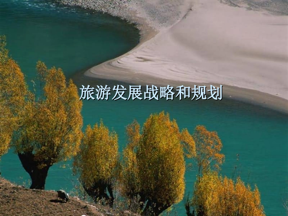 旅游发展战略和规划.ppt_第1页