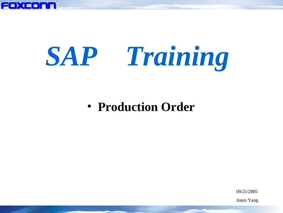 CO4-production order.PPT_第1页