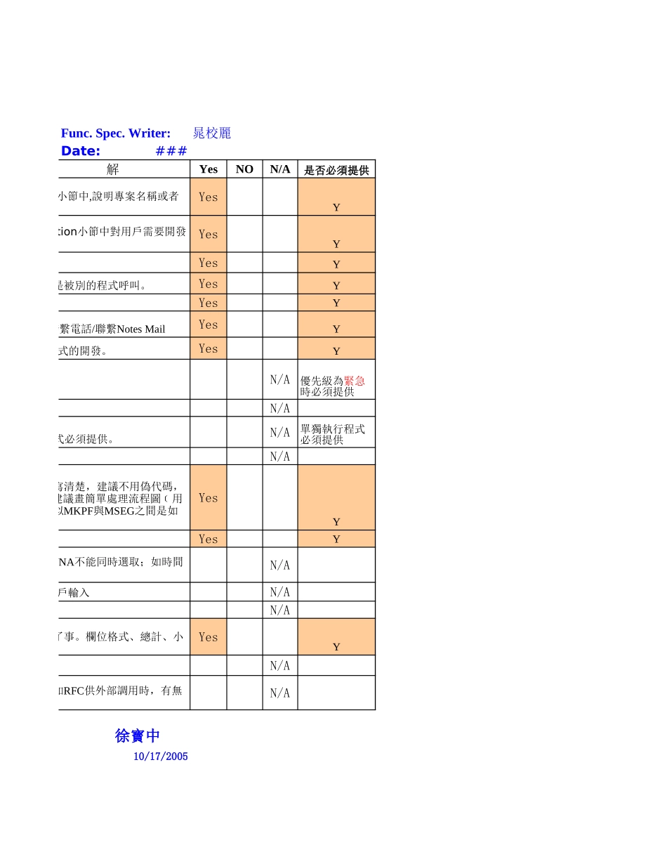 SAP-ABAP-QA-CheckList 20051010-A0.xls_第2页