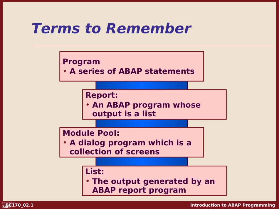 Intro to ABAP - Chapter 02.ppt_第1页