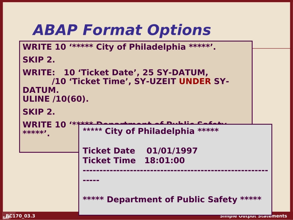Intro to ABAP - Chapter 03.ppt_第3页