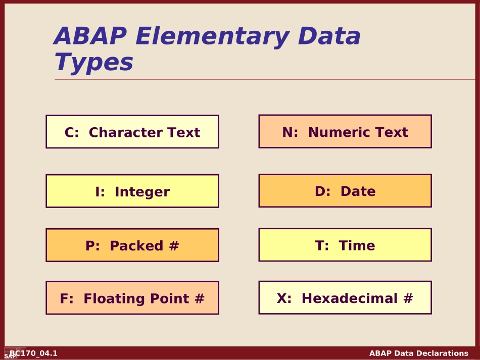 Intro to ABAP - Chapter 04.ppt_第1页