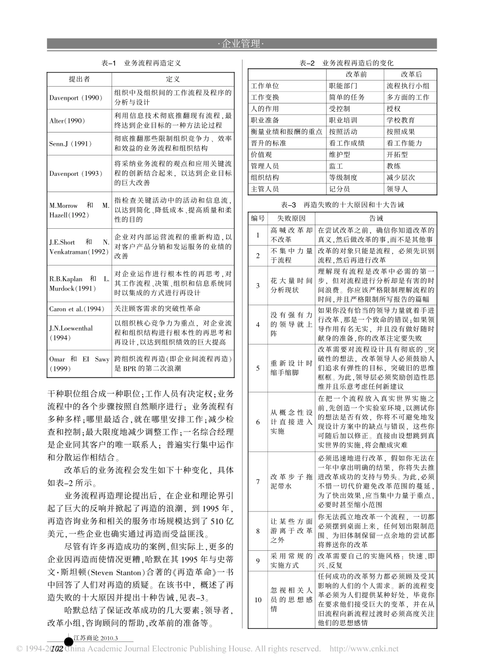 业务流程再造概念与内涵综述.pdf_第2页