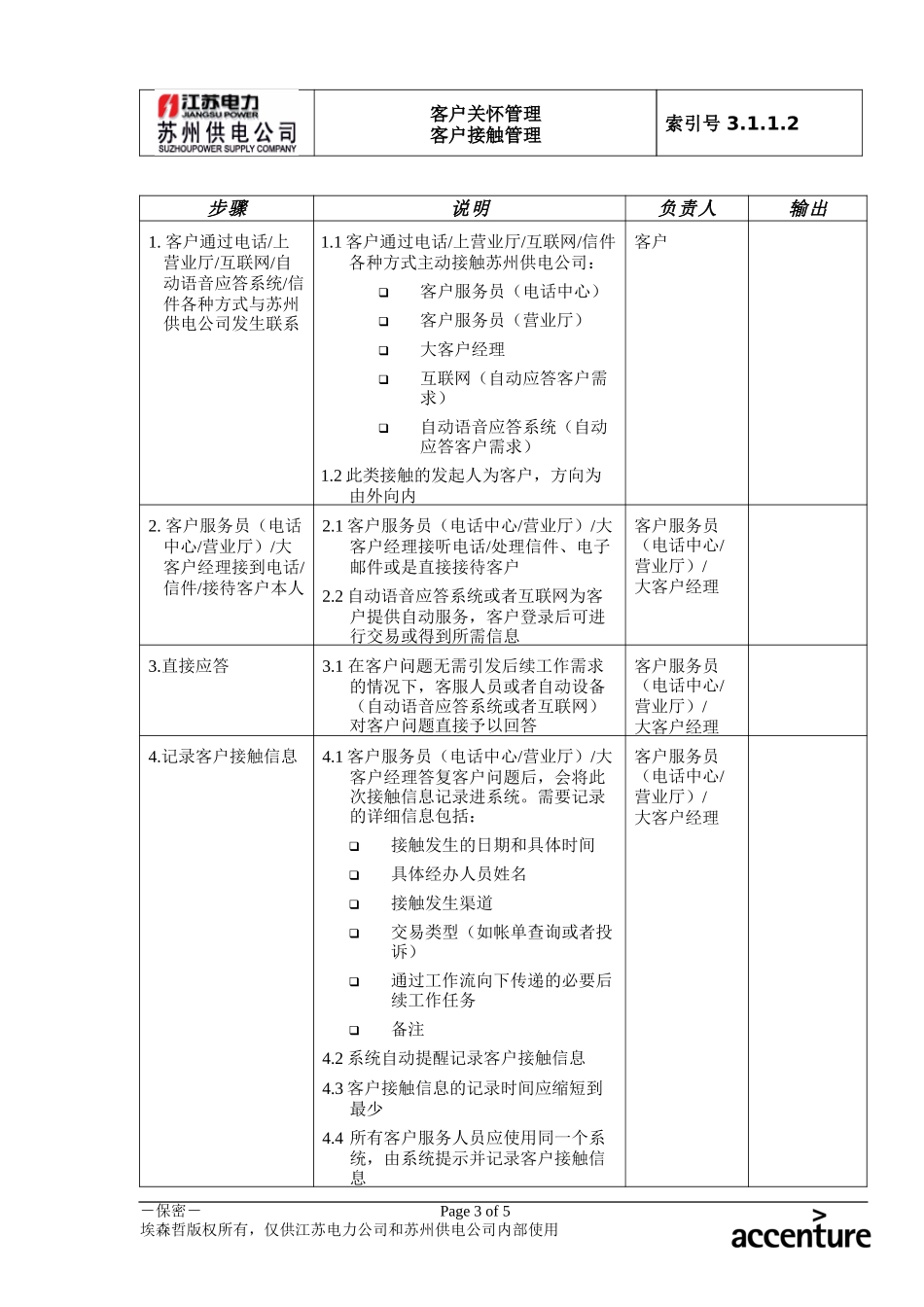 DE_流程手册_3.1.1.2 客户接触信息记录.doc_第3页