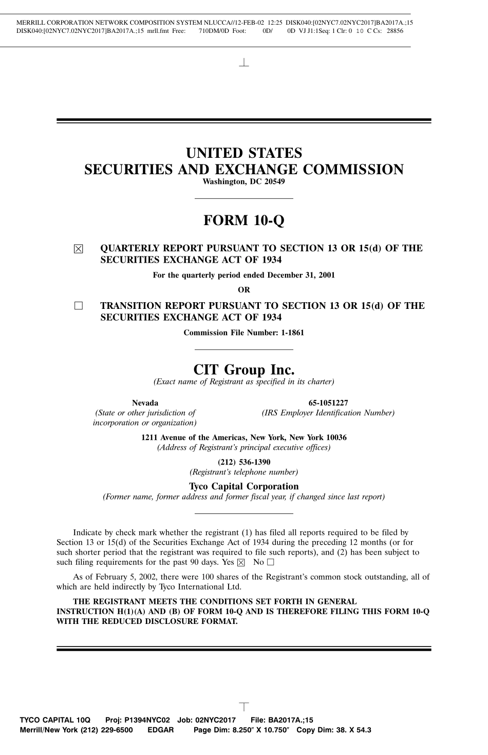 CIT Group Inc. Form 10-Q.pdf_第1页