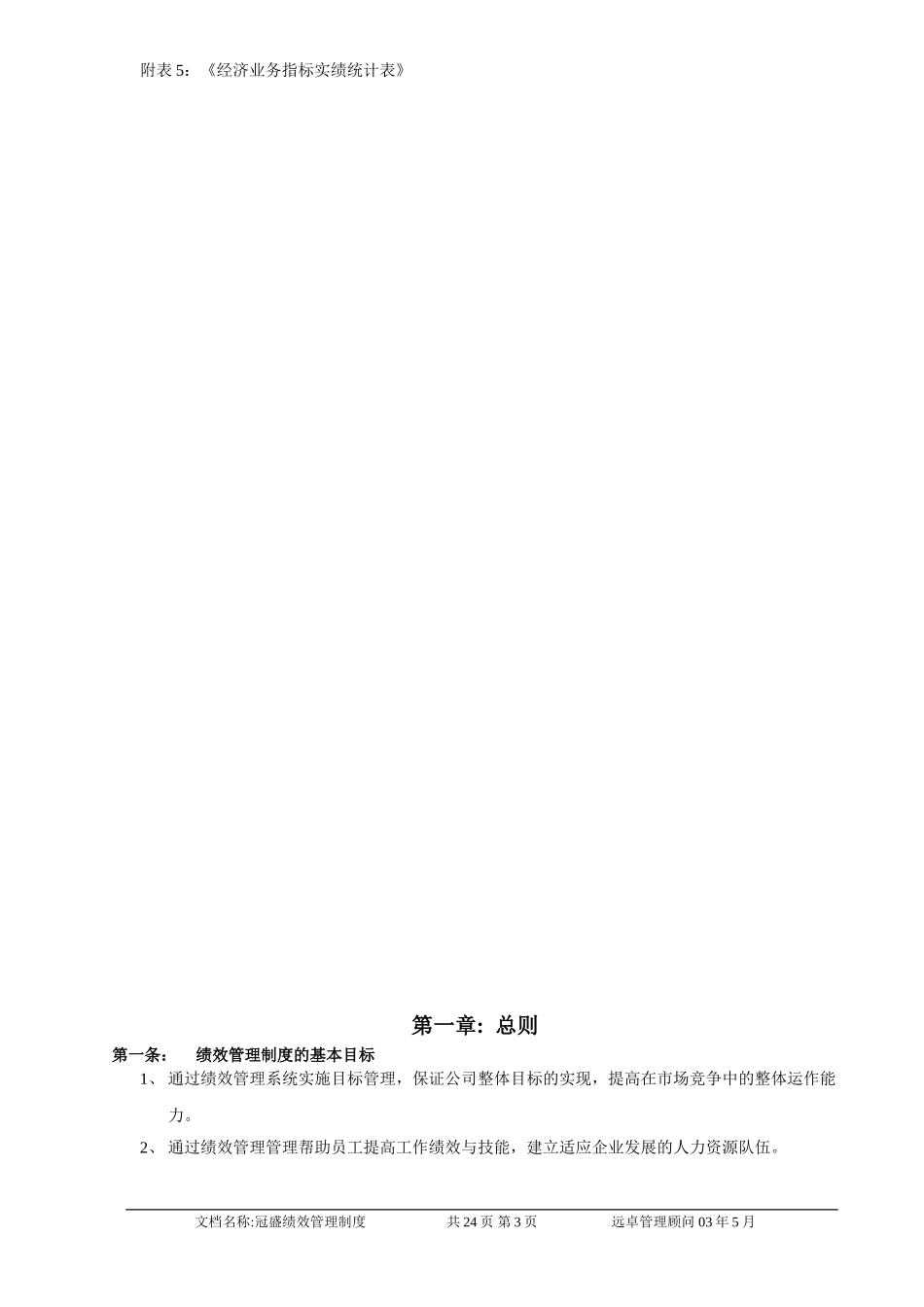远卓《温州冠盛汽车零部件制造公司：绩效管理规程》.doc_第3页