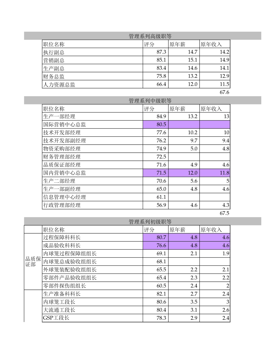 职位薪酬评分入级-周总.xls_第1页