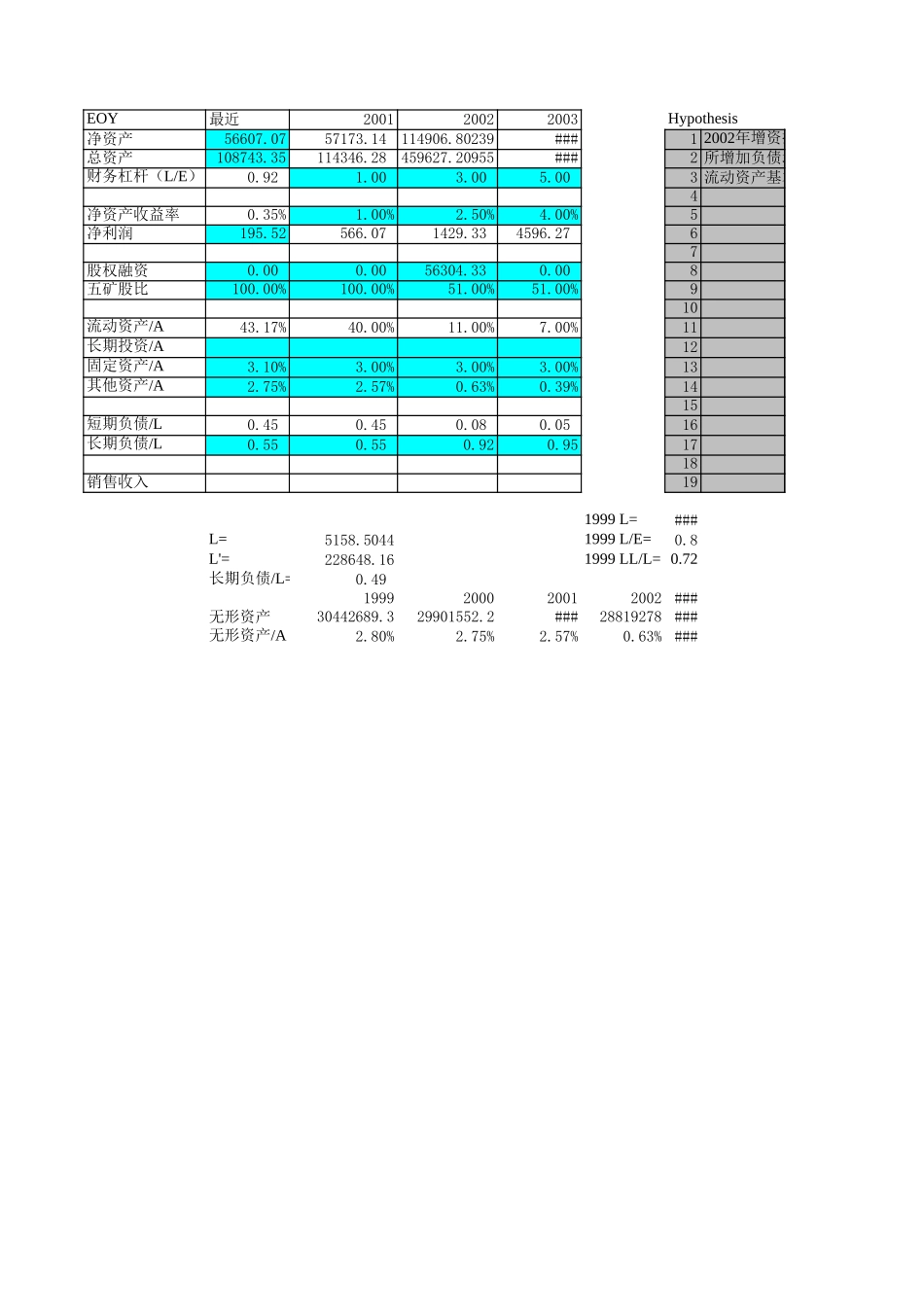 MFS 外贸租赁公司财务预测.xls_第1页
