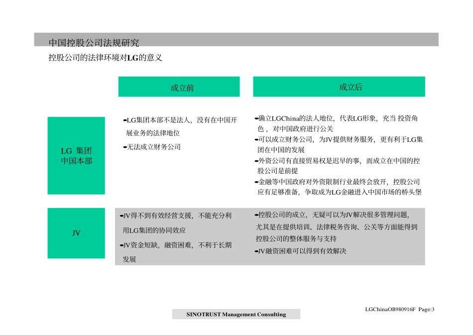 LG 中国控股公司的组织结构方案19980916a.pdf_第3页