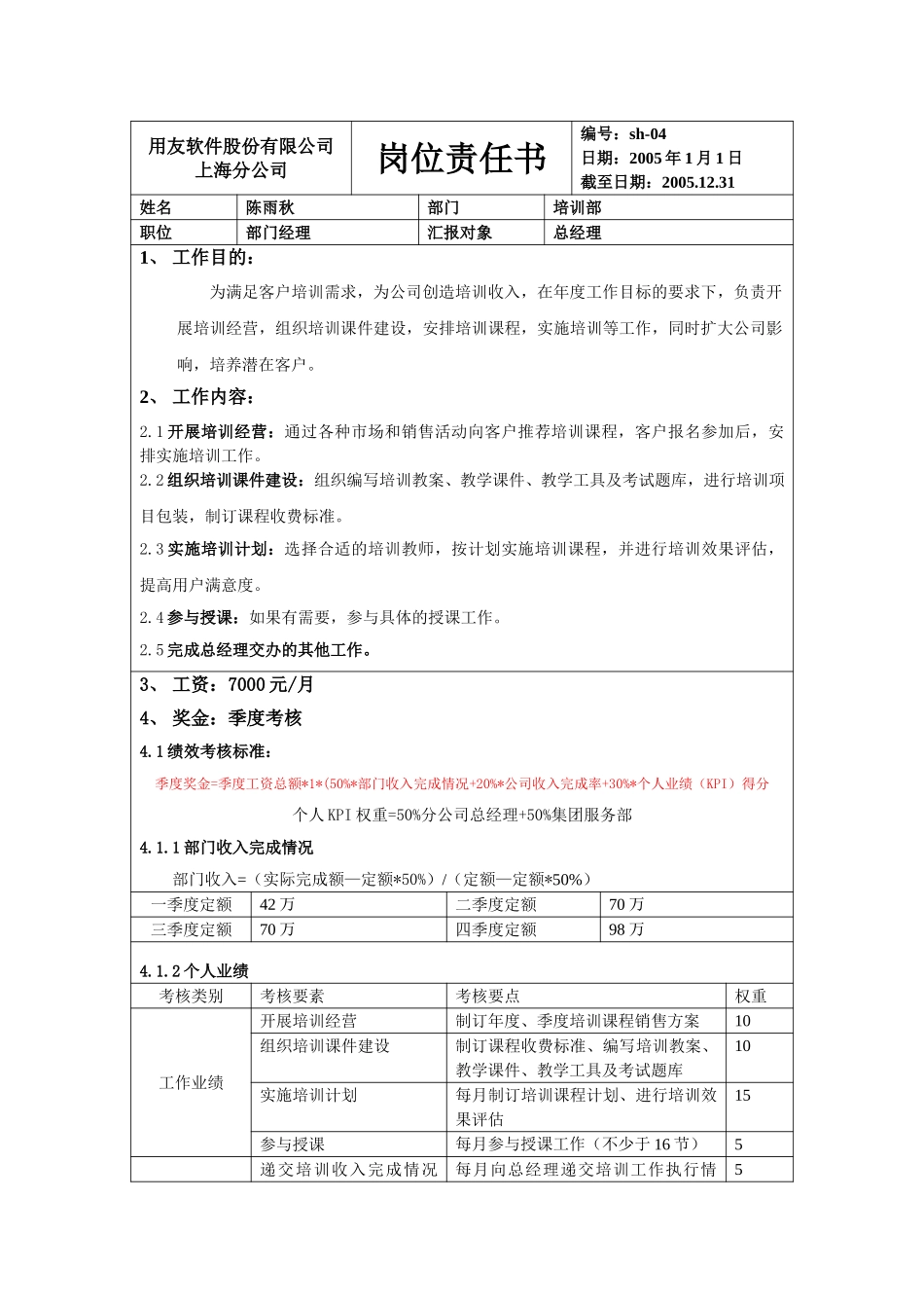 培训部经理.doc_第1页