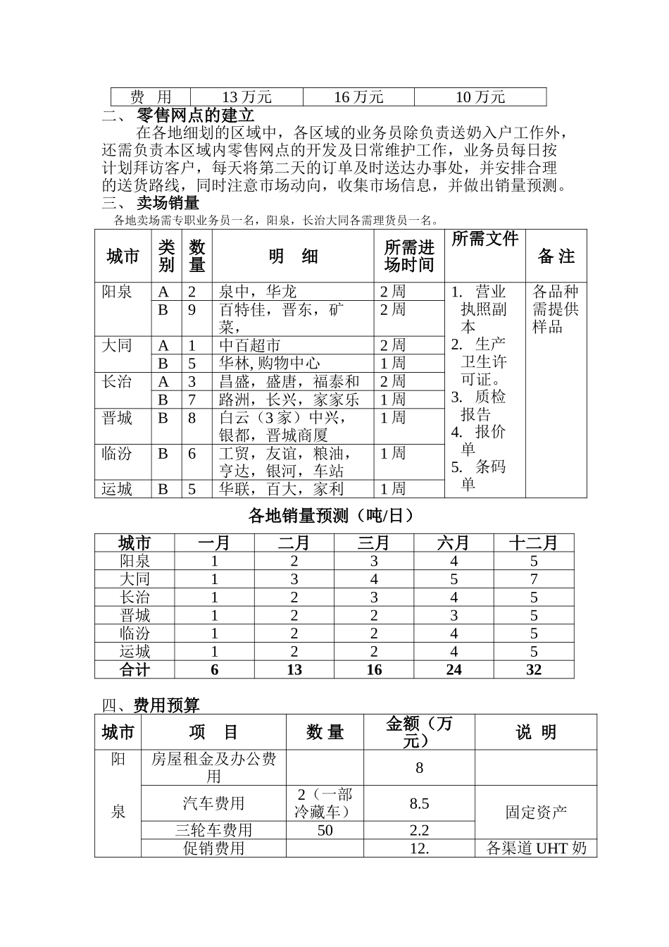 山西省各地恒康乳业的市场开发.doc_第2页